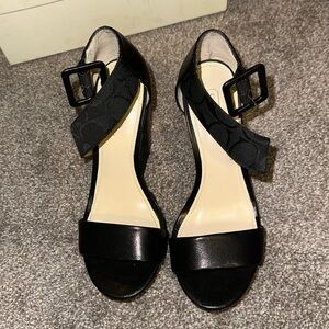 Women’s Coach Platforms. Worn maybe five times